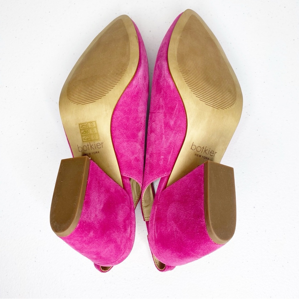 Botkier Shayla Pink Slingback Leather Block Heel
Sandals Size 9 - Picture 8 of 9